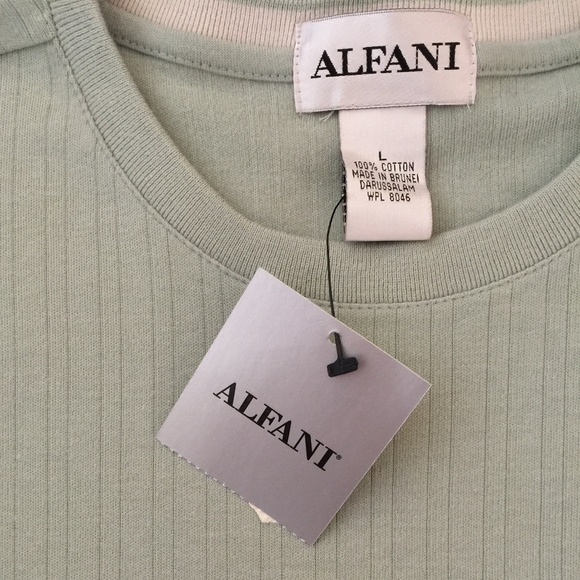 NWT Alfani short sleeved shirt - Picture 4 of 6